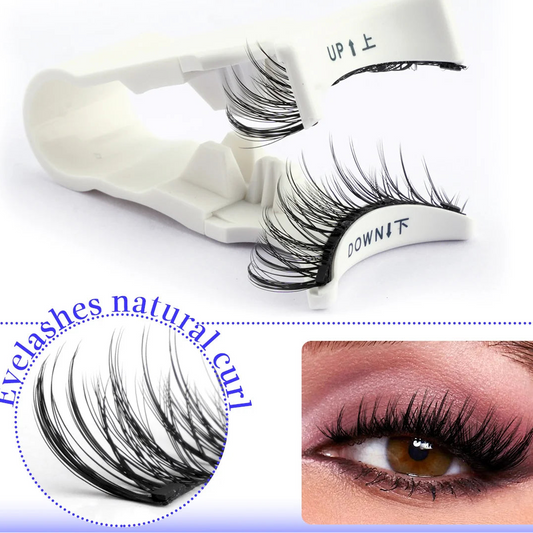 false eye lashes natural curles
