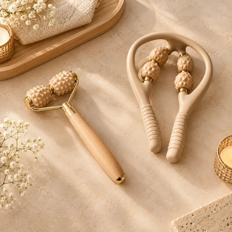 Handheld body massage tools for relaxation