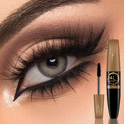 Eye makeup mascara in black