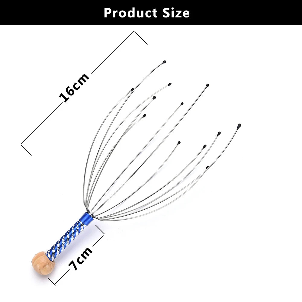 Octopus scalp massager size 16cm and 7cm