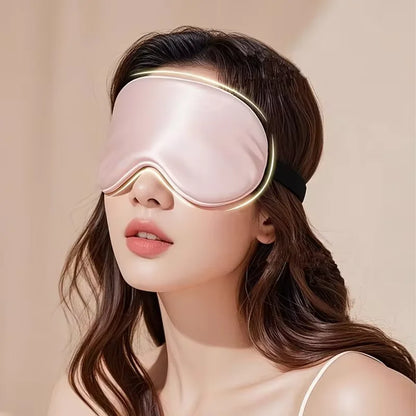 Satin Sleep Mask – Silky Soft Blackout Eye Mask for Sleep & Travel