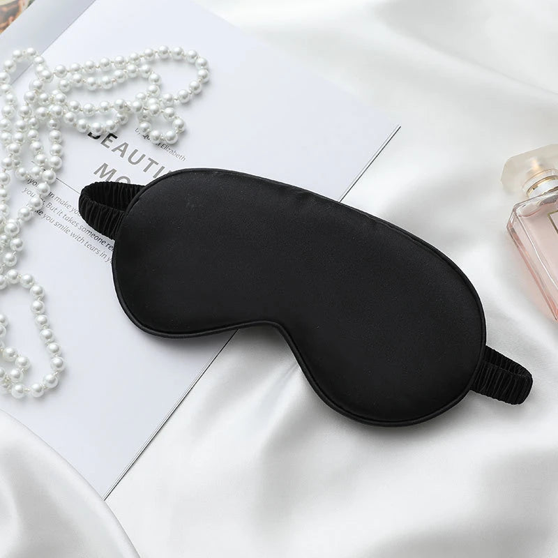 Satin Sleep Mask – Silky Soft Blackout Eye Mask for Sleep & Travel