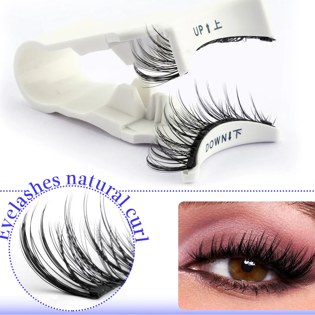 false eye lashes natural curles